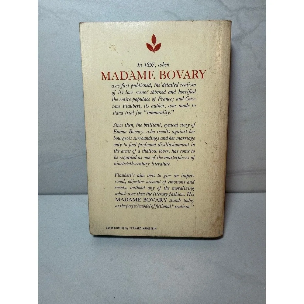 Madame‎ Bovary - Dell Laurel Edition 5th Printing 1966 Great Condition